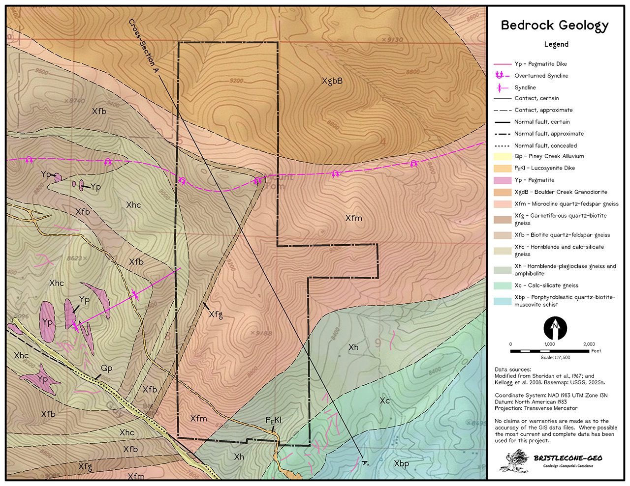 Mt Tom Geologic Map